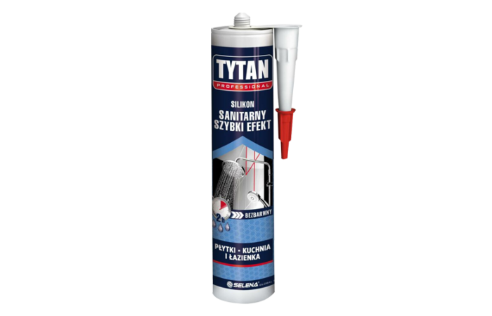 Sanitary Neutral Silicone Sealant White 280ml TYTAN-MYHOMETOOLS-STALCO